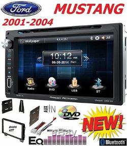 01 02 03 04 FORD MUSTANG BLUETOOTH TOUCHSCREEN DVD VIDEO CD USB CAR Radio Stereo