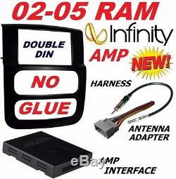 02 03 04 05 Dodge Ram Infinity Jbl Alpine Car Stereo Radio Double Din Dash Kit