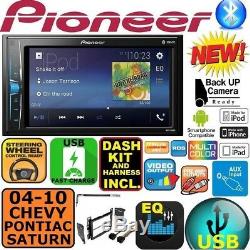 04-10 Chevy Pontiac Saturn Pioneer Touchscreen Bluetooth Usb/aux Stereo Pkg