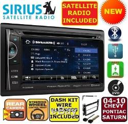 04-10 Chevy Pontiac Saturn Siriusxm Bluetooth Usb Cd/dvd/aux/mp3 Stereo Pkg