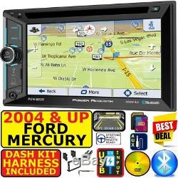 04 & Up Ford Mercury Gps Navigation Bluetooth Cd/dvd Usb Sd Aux Car Radio Stereo