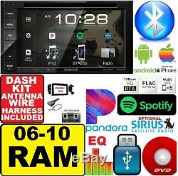 06 07 08 09 10 Kenwood Dodge Ram Stereo Radio Double Din Installation Dash Kit