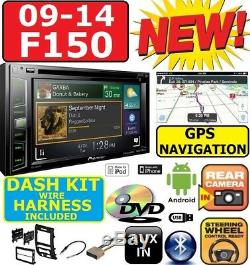 09-14 F150 Pioneer Cd/dvd Gps Navigation Bluetooth Usb App Radio Car Stereo