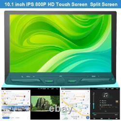 10.1QLED Single 1-DIN Android 13 64G Car Stereo GPS Radio Sat Navi 4G LTE WiFi