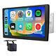 10.1touch Screen Double 2din Car Stereo Radio Apple Carplay Android Auto Camera