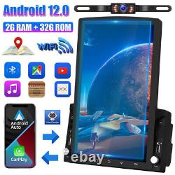 10.1 2 Din Car Stereo Radio Android 12 GPS WiFi Vertical Touch Screen FM Player