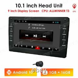 10.1 Android 10 Car Stereo Radio GPS Double 2Din Wifi TV Mirror Link Player+Cam