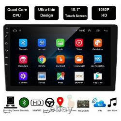 10.1 Android 10 Car Stereo Radio Quad Core GPS Navi WiFi MP5 Player Double 2Din