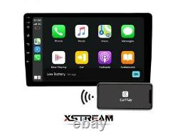 10.1 Android 10 Gps Navi CarPlay Double Din 2Din Car Stereo Radio Player+Cam