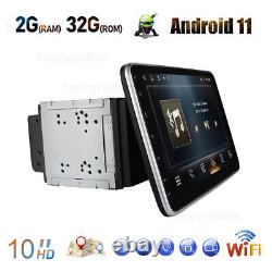 10.1 Android 11 Car Radio Stereo Double 2Din WiFi GPS 2G+32G Rotatable +Camera