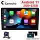 10.1 Android 11 Double 2din Car Stereo Apple Carplay Radio Gps Navi + Camera