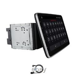 10.1'' Android 12 8+128GB Rotatable QLED Car Stereo Radio GPS Wifi Double 2 DIN