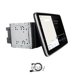 10.1'' Android 12 8+128GB Rotatable QLED Car Stereo Radio GPS Wifi Double 2 DIN