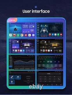 10.1'' Android 12 8+128GB Rotatable QLED Car Stereo Radio GPS Wifi Double 2 DIN