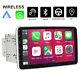10.1 Android 12 Rotatable Touch Screen Carplay Car Stereo Radio Gps Double 2din