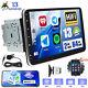 10.1 Android 13 Apple Carplay Car Stereo Gps Wifi Fm Double Din Rotatable Radio