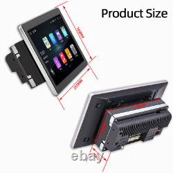 10.1 Android 13 Car Stereo Rotatable Touch Screen GPS Radio Double 2Din Carplay