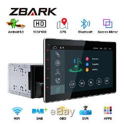 10.1'' Android 9.0 Double 2Din Car Radio Player Stereo GPS Navi WiFi Bluetooth