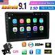 10.1 Android 9.1 Car Radio Stereo Mp5 Player Gps Navi Double 2din Wifi + Camera