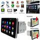 10.1'' Android 9.1 Rotatable Touch Screen Car Stereo Radio Gps Wifi Double 2din
