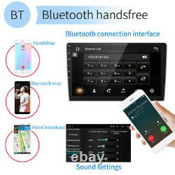 10.1'' Bluetooth Double 2 DIN Android 9.1 GPS Wifi Car Stereo Radio Auto+ Camera