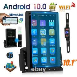 10.1 Car Stereo Radio GPS Bluetooth Android10 Wifi USB Double Din+Backup Camera