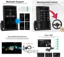 10.1 Car Stereo Radio GPS Bluetooth Android10 Wifi USB Double Din+Backup Camera