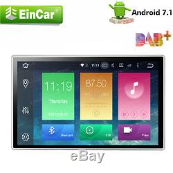 10.1 Double 2DIN Car Android 7.1 Stereo Radio DVD Player 4G WIFI GPS Nav 4-Core