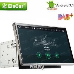10.1 Double 2DIN Car Android 7.1 Stereo Radio DVD Player 4G WIFI GPS Nav 4-Core
