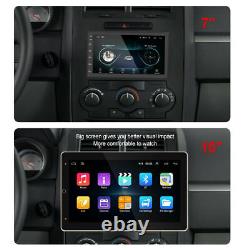 10.1 Double 2Din Android 11 Car Stereo Radio Rotatable Vertical Screen GPS WIFI