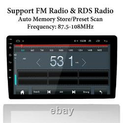 10.1'' Double 2 DIN Android 9.1 Bluetooth GPS Wifi Car Stereo Radio MP5 Player