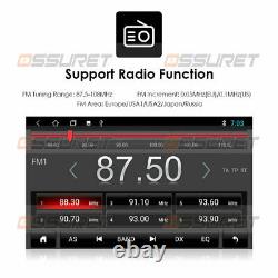10.1'' Double 2 DIN Android 9.1 Bluetooth GPS Wifi Car Stereo Radio MP5 Player E