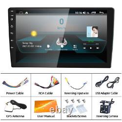 10.1'' Double 2 DIN Car Stereo Radio 2+32G Android 11 Bluetooth WiFi GPS Carplay