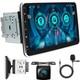 10.1'' Double 2 Din Car Radio Stereo Apple Carplay Detachable Touch Screen 64gb