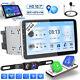 10.1 Double Din Car Stereo Apple Carplay Android 13 Gps Wifi Bt Rotatable Radio