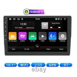 10.1 Double Din Car Stereo Radio Android 11 GPS Navigation Wifi Touch Screen