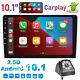 10.1 Double Din Car Stereo Radio Apple Carplay Android 10 Gps Wifi Touch Screen