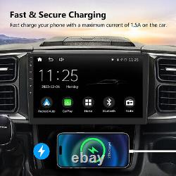 10.1 Double Din Car Stereo Wireless CarPlay Android Auto Radio Bluetooth GPS FM