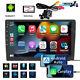 10.1 Double Din Car Stereo With Apple Carplay&android Auto Play Mp5 Radio+cam