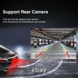 10.1 Double Din Rotated Car Stereo CarPlay Android For GMC Sierra 2003-2006