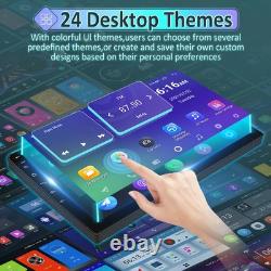 10.1 Double Din Rotated Car Stereo CarPlay For Chevy 2007-2014 Tahoe Suburban