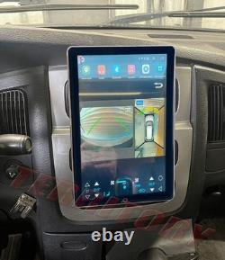 10.1 Double Din Rotated For 2002-05 Dodge Ram 1500 2500 3500 Car Stereo Carplay