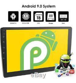 10.1 HD Android 8.1 Double 2 Din 32GB Car GPS Stereo Radio Player Wifi No DVD