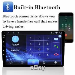 10.1 HD Android 9.1 Double 2Din Car Stereo Radio GPS Wifi OBD2 Mirror Link Unit