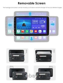 10.1 Rotatable Double 2DIN Android 12 Apple Carplay Car GPS Stereo Radio 4+32GB