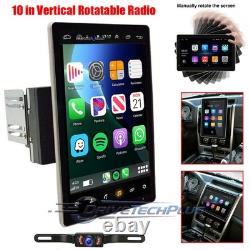 10.1 Rotatable Double 2 Din Car Stereo Radio Android 13.0 GPS Navi WiFi 2+32G
