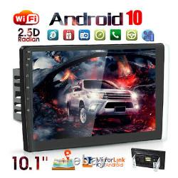 10.1'' Screen Car Stereo GPS Navi WIFI Android 10 Double 2Din Radio MP5 Player