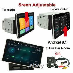 10.1 Smart Android 9.1 4G WiFi Double 2DIN Car Radio Stereo GPS Bluetooth 2+32G