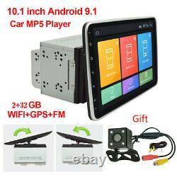 10.1 Smart Android 9.1 4G WiFi Double 2DIN Car Radio Stereo GPS Bluetooth 2+32G