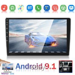 10.1'' Stereo Double 2 DIN Android 9.1 Bluetooth GPS Wifi Car Radio MP5 Player
